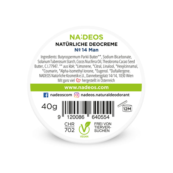 NADEOS Deocreme Nr.14 Man