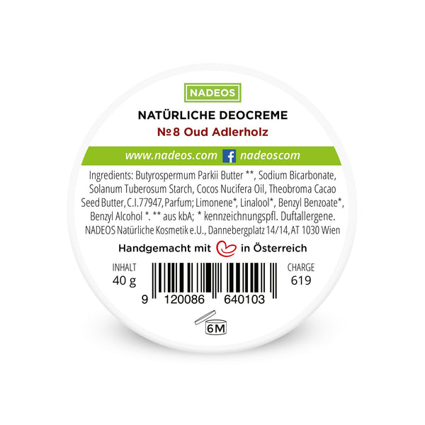 NADEOS Deocreme Nr.8 Oud Adlerholz