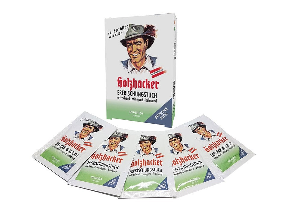 HOLZHACKER Erfrischungstuch 5 Stk./Packung