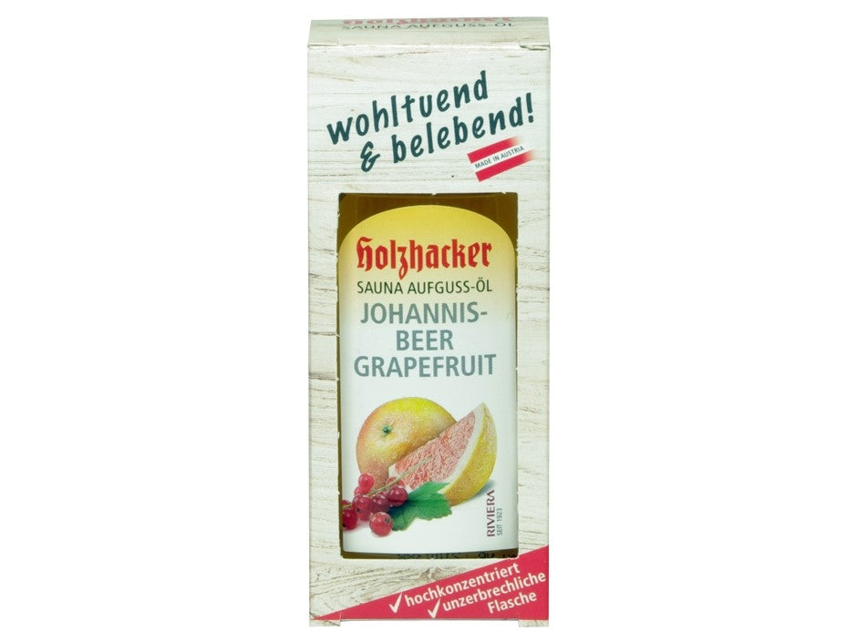 JOHANNISBEERE-GRAPEFRUIT Sauna Aufguss-Öl
