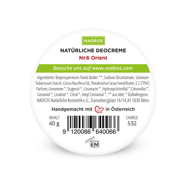 NADEOS Deocreme Nr.6 Orient