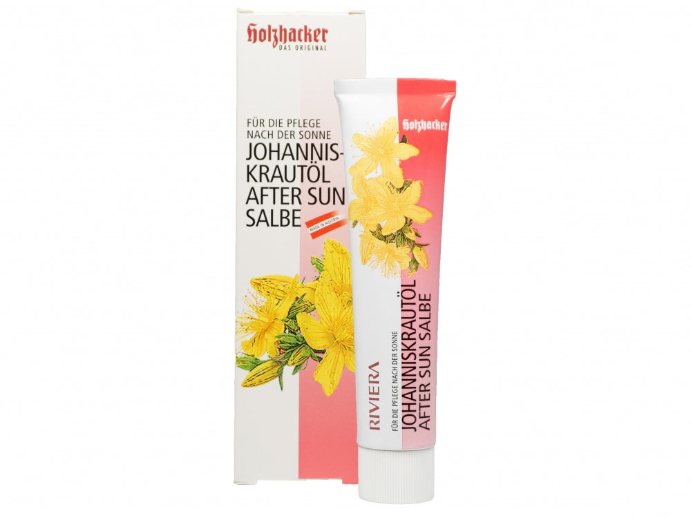 HOLZHACKER Johanniskrautöl After Sun Salbe