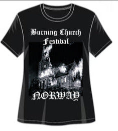 T-Shirt "Burning Church Festival"